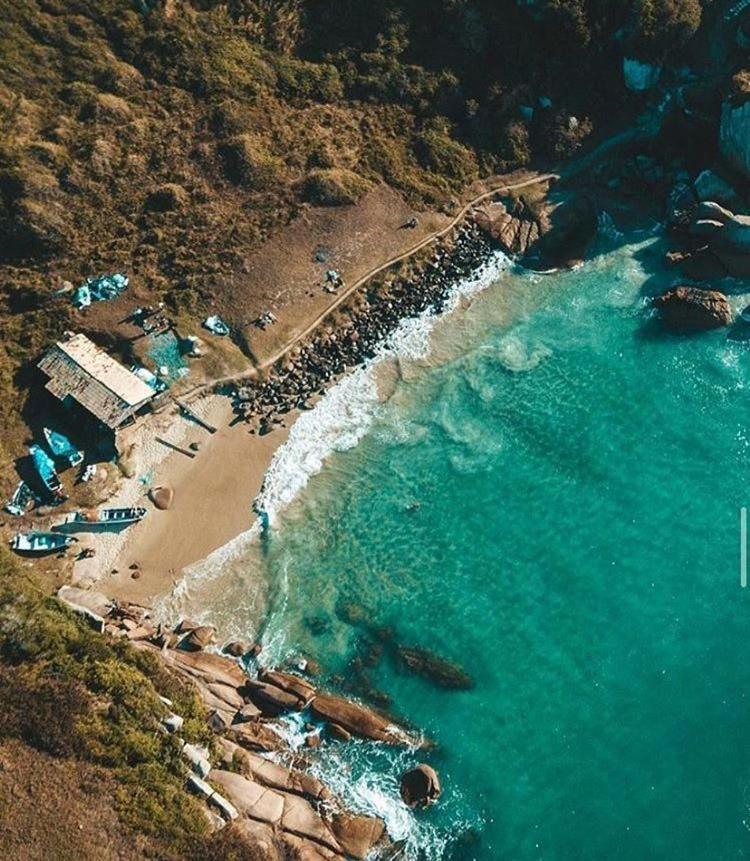 Vila Casa De Temporada No Sul Da Ilha Com Piscina Florianópolis Exteriér fotografie