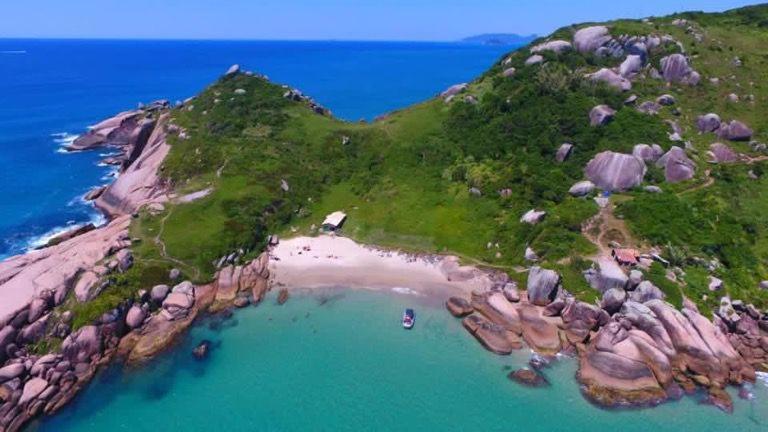 Vila Casa De Temporada No Sul Da Ilha Com Piscina Florianópolis Exteriér fotografie